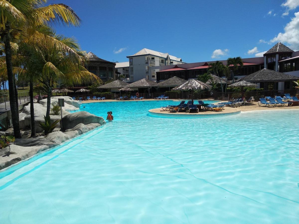 Studio Avec Grande Piscine, Plage Cannelle Caraibes Saint-Francois  Zewnętrze zdjęcie
