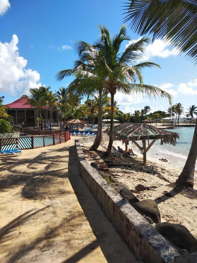 Studio Avec Grande Piscine, Plage Cannelle Caraibes Saint-Francois  Zewnętrze zdjęcie